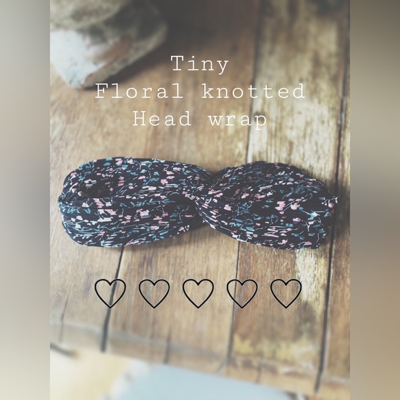 Head Band Neck Wrap Tiny Floral - Picture 3 of 10